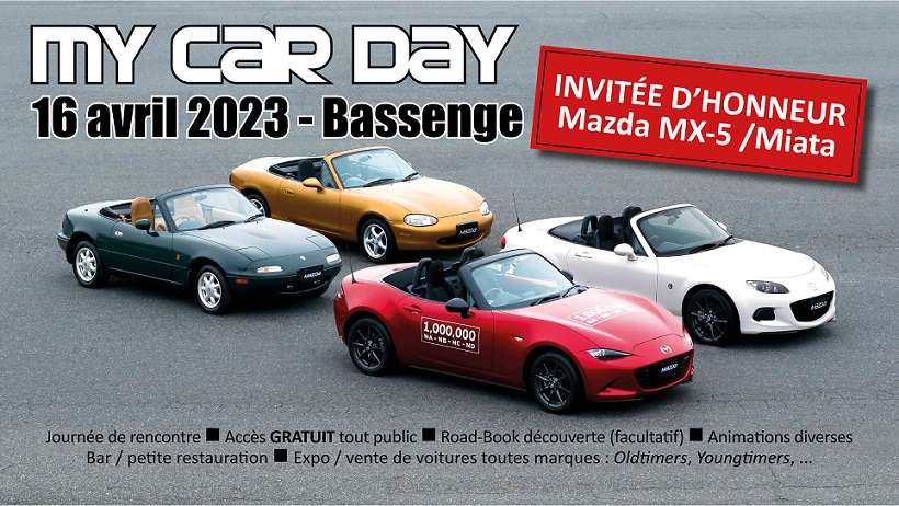 MY CAR DAY 2023 – RESERVATION ROAD-BOOK EN LIGNE – Car-Events